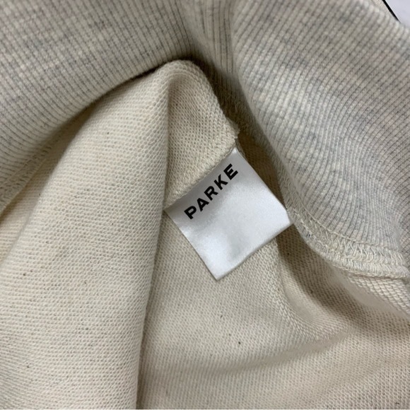 Parke Light Gray Mockneck Sweatshirt Heritage - Picture 5 of 8